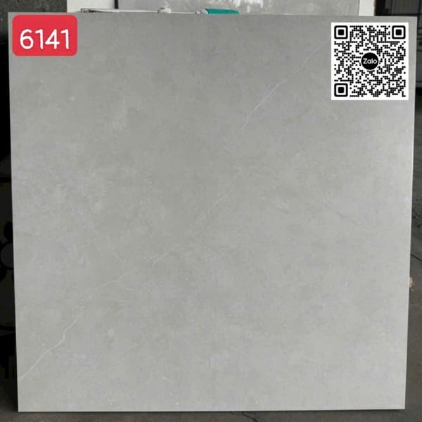 Gạch Đá Mờ 60x60 Ốp Lát Giá Rẻ xám vân trắng 6141