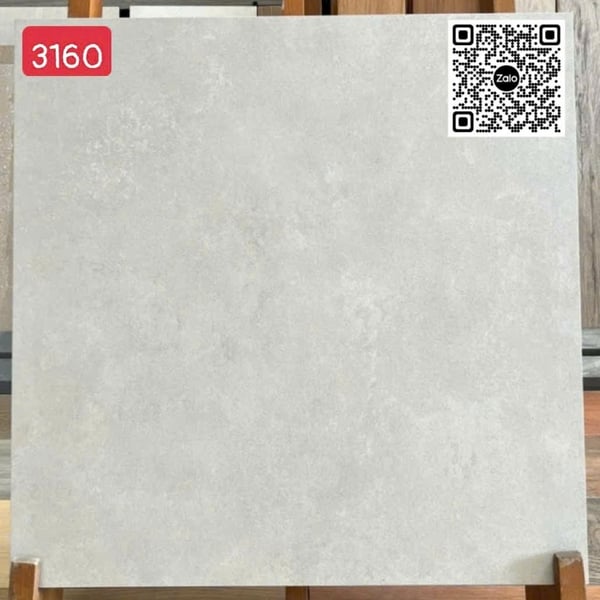 Gạch Đá Mờ 60x60 Ốp Lát Giá Rẻ xám nhạt 3160