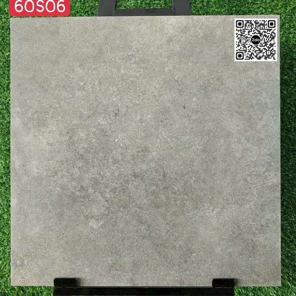 Gạch Đá Mờ 60x60 Ốp Lát Giá Rẻ xám xi măng 60S06