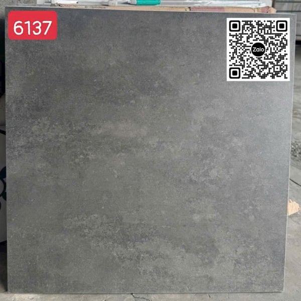 Gạch Đá Mờ 60x60 Ốp Lát Giá Rẻ xám xi măng 6137