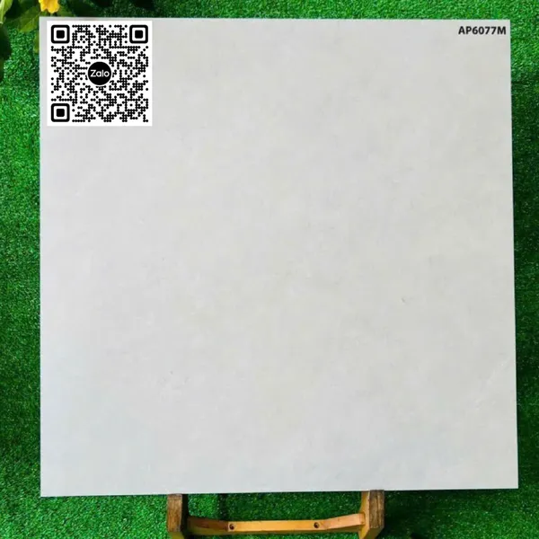 Gạch Đá Mờ 60x60 Ốp Lát Giá Rẻ xám xi măng AP6077M
