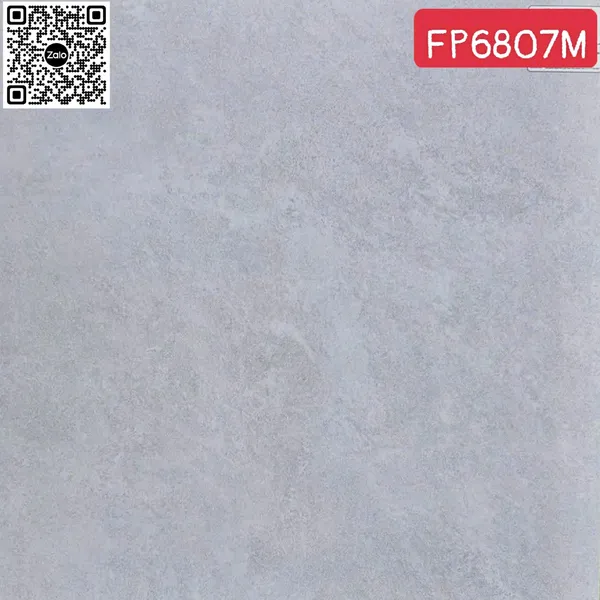 Gạch Đá Mờ 60x60 Ốp Lát Giá Rẻ xám xi măng FP6807M