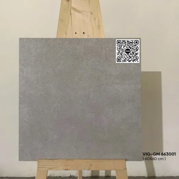 Gạch Đá 60x60 Ốp Lát xám xi măng GM663001