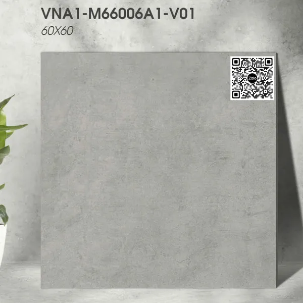 Gạch Đá Mờ 60x60 Ốp Lát Giá Rẻ xám xi măng M66006A1