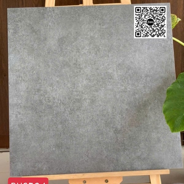 Gạch Đá Mờ 60x60 Ốp Lát Giá Rẻ xám xi măng PH6504