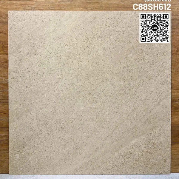 Gạch Đá Mờ 80x80 Ốp Lát Giá Rẻ nâu vân đá C88SH612