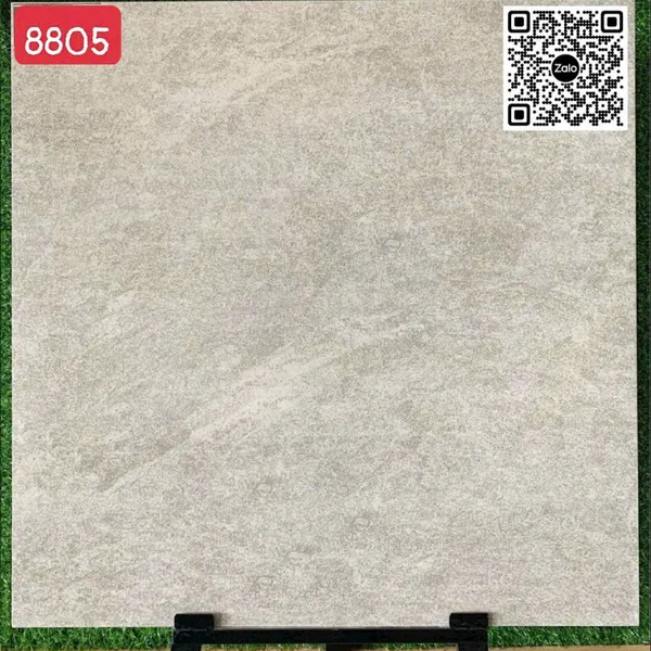 Gạch Đá Mờ 80x80 Ốp Lát Giá Rẻ xám vân mây 8805