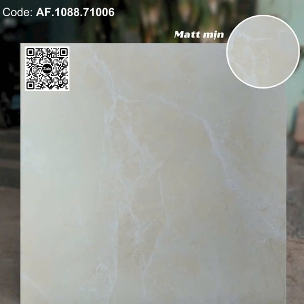 Gạch Đá Mờ 80x80 Ốp Lát Trang Trí Giá Rẻ vàng vân trắng AF.1088.71006
