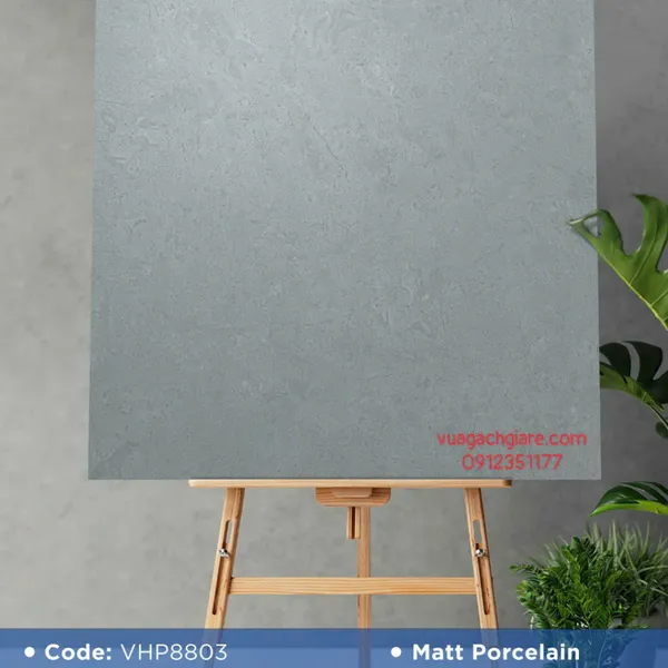 Gạch Đá Mờ 80x80 Ốp Lát Giá Rẻ xám vân VHP8803
