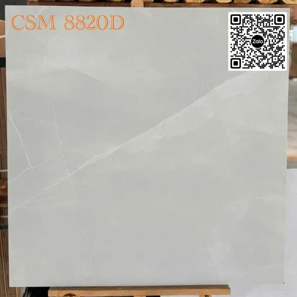 Gạch Đá Mờ 80x80 Ốp Lát Giá Rẻ xám nhạt CSM8820D