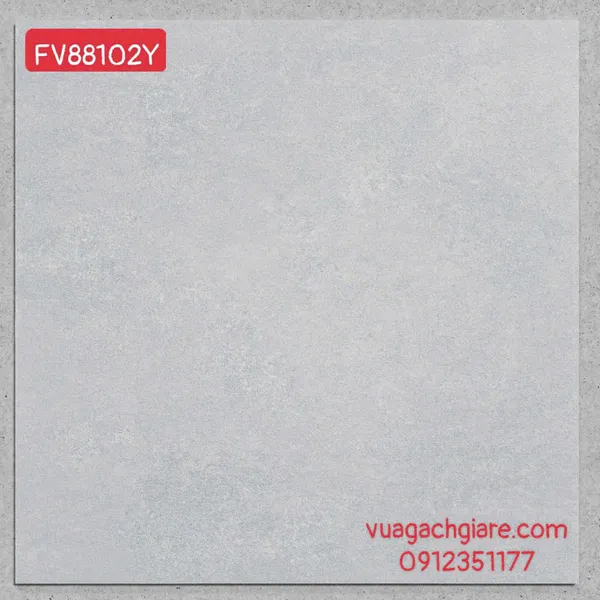 Gạch Đá Mờ 80x80 Ốp Lát Giá Rẻ xám nhạt FV88102Y