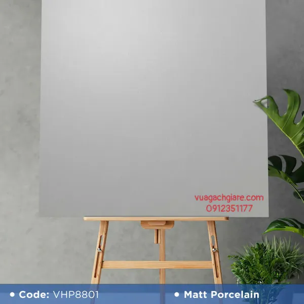 Gạch Đá Mờ 80x80 Ốp Lát Giá Rẻ xám nhạt VHP8801