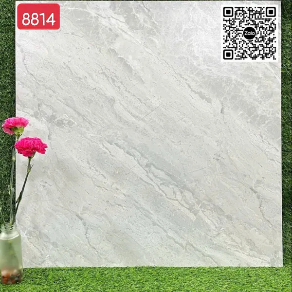 Gạch Đá Mờ 80x80 Ốp Lát Giá Rẻ xám vân đá 8814