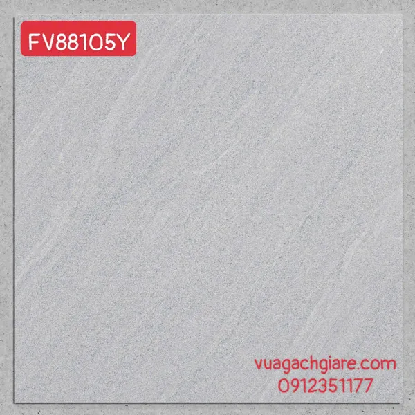 Gạch Đá Mờ 80x80 Ốp Lát Giá Rẻ xám vân FV88105Y