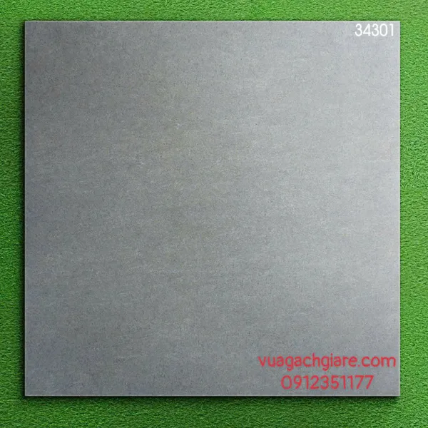Gạch Đá Mờ 80x80 Ốp Lát Giá Rẻ xám xi măng 34301