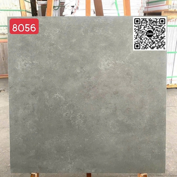 Gạch Đá Mờ 80x80 Ốp Lát Trang Trí Giá Rẻ xám xi măng 8056