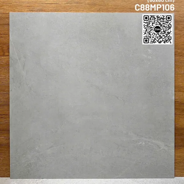 Gạch Đá Mờ 80x80 Ốp Lát Giá Rẻ xám xi măng C88MP106