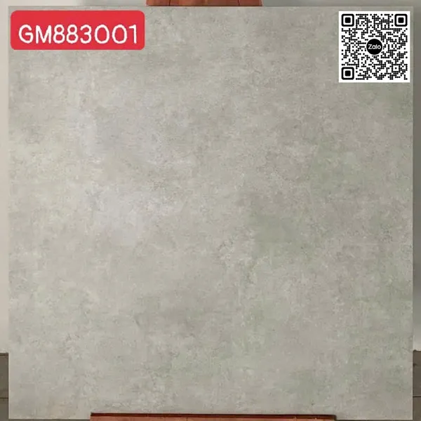 Gạch Đá Mờ 80x80 Ốp Lát Giá Rẻ xám xi măng GM883001
