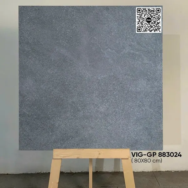Gạch Đá Mờ 80x80 Ốp Lát Giá Rẻ xám xi măng GP883024