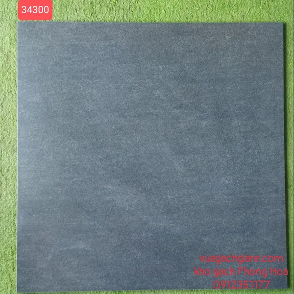 Gạch Đá Mờ Lát Nền 80x80 xanh đen 34300