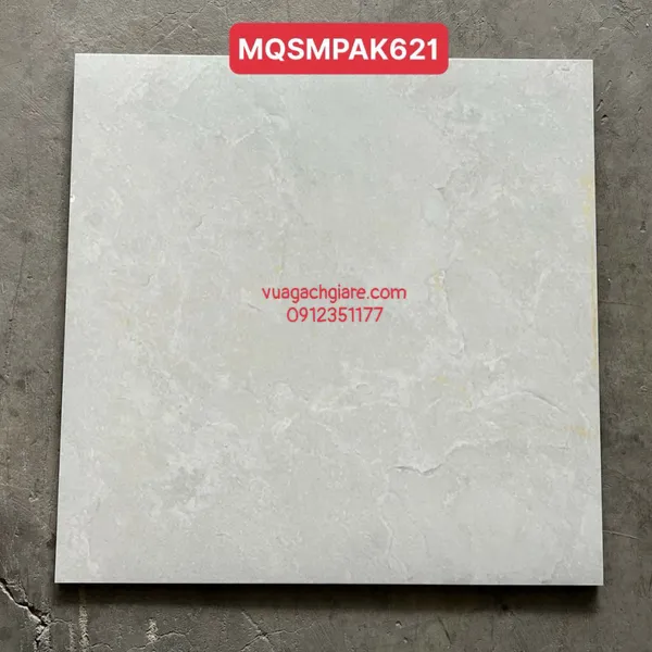 Gạch Đá Mờ 60x60 PAK xám vân đá SM621