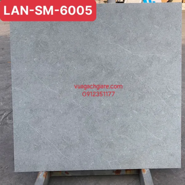 Gạch Đá Mờ 60x60 PAK xám xi măng SM6005