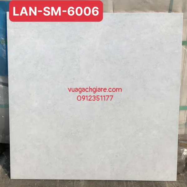 Gạch Đá Mờ 60x60 PAK xám xi măng SM6006