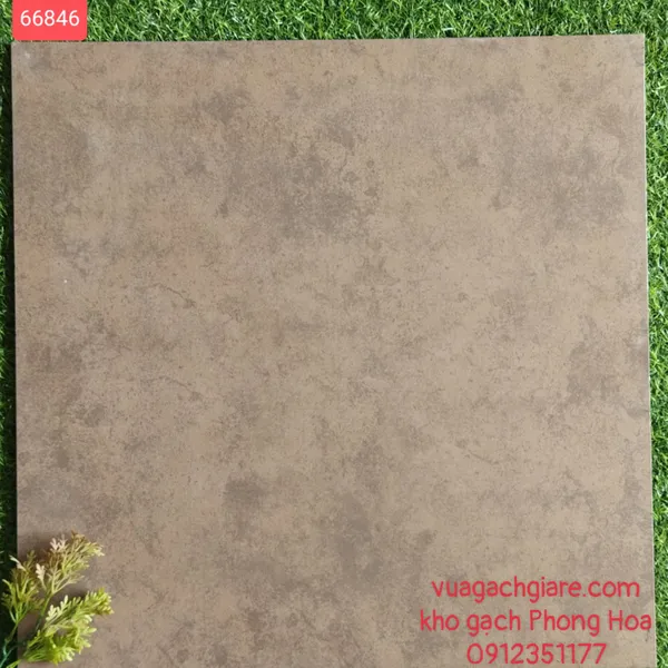 Gạch Đá Mờ Lát Nền 60x60 Royal màu nâu 66846