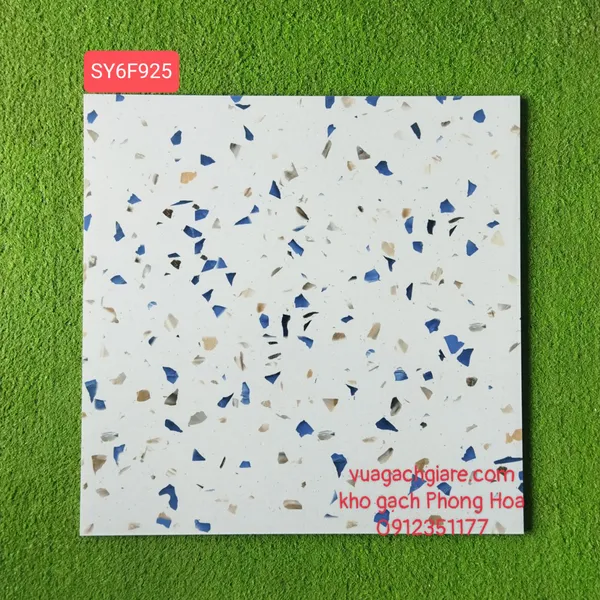 Gạch Đá Mờ Ốp Lát 60x60 Cao Cấp Trung Quốc trắng terrazzo SY6F925
