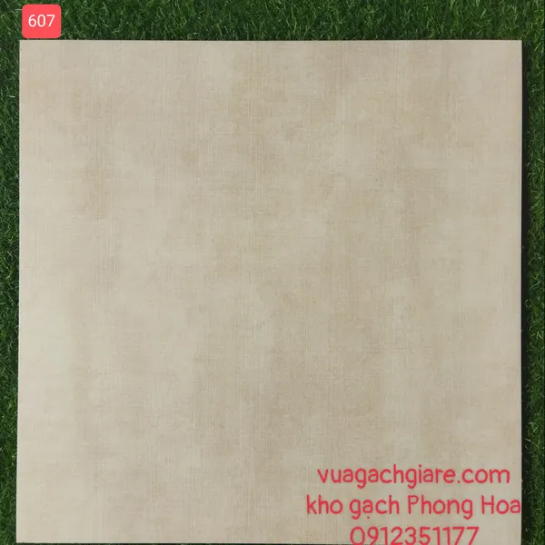Gạch Đá Mờ Nhám Lát Nền 60x60 Viglacera màu vàng 607
