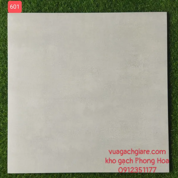 Gạch Đá Mờ Nhám Lát Nền 60x60 Viglacera xám nhạt 601