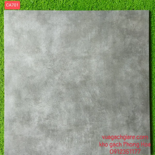Gạch Đá Mờ Lát Nền 60x60 Viglacera xám xi măng CA701