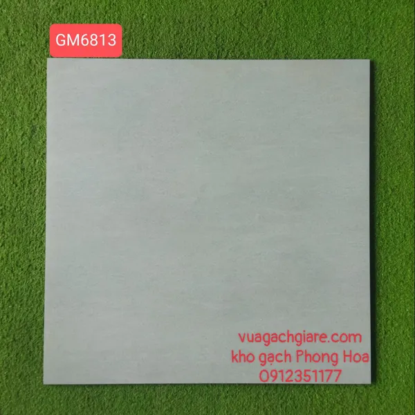 Gạch Đá Mờ Lát Nền 60x60 Viglacera xám xi măng GM6813