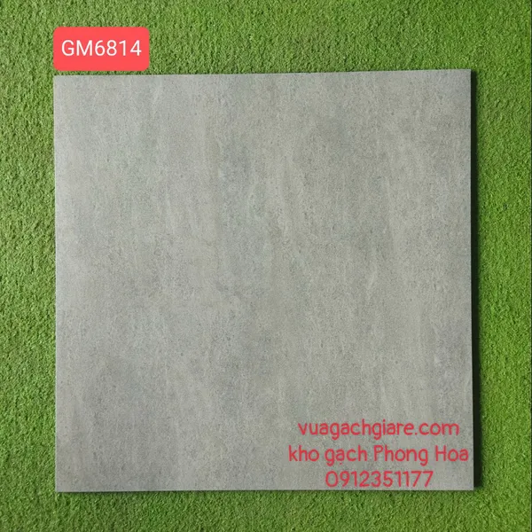 Gạch Đá Mờ Lát Nền 60x60 Viglacera xám xi măng GM6814
