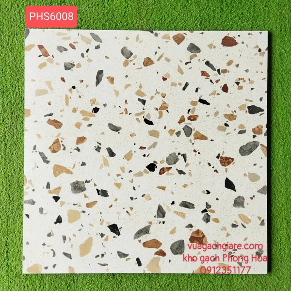 Gạch Đá Mờ Ốp Lát 60x60 Cao Cấp Trung Quốc terrazzo PHS6008