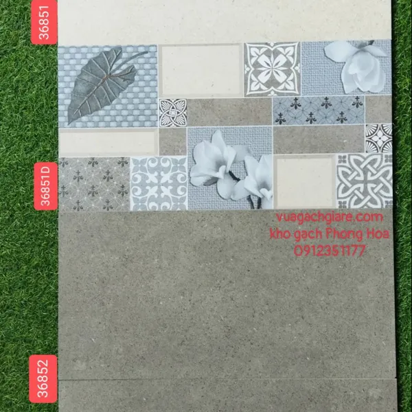 Gạch Đá Mờ Ốp Tường 30x60 Hoàng Gia giả hoa cương 36851 - 36851D - 36852