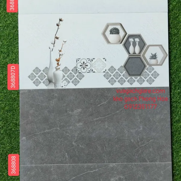 Gạch Đá Mờ Ốp Tường 30x60 Hoàng Gia 368807 - 368807D - 368808