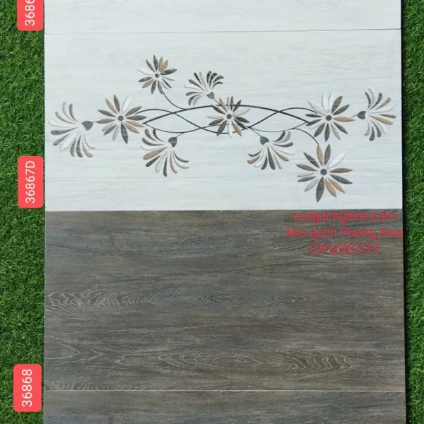 Gạch Đá Mờ Ốp Tường 30x60 Hoàng Gia vân gỗ 36867 - 36867D - 36868