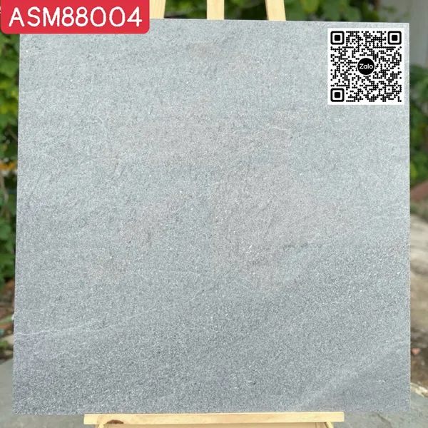 Gạch Đá Mờ 80x80 Ốp Lát Giá Rẻ xám xi măng ASM88004