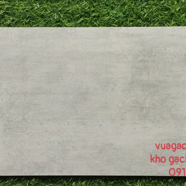 Gạch Đá Mờ Lát Nền 30x60 KIS CERAMIC xám xi măng 36108-Y