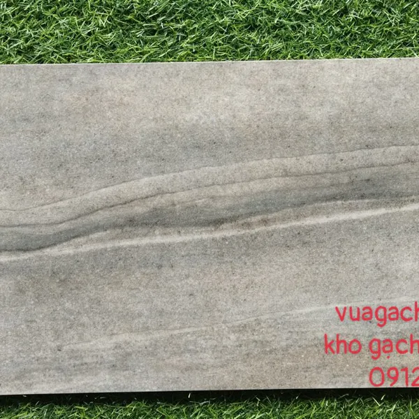 Gạch Đá Mờ Lát Nền 30x60 KIS CERAMIC xám vân đá nhạt 3651A - đậm 3651B