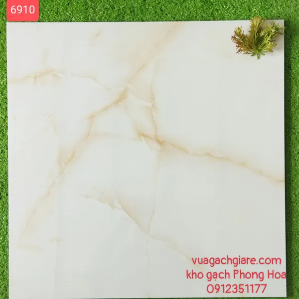 Gạch Đá Ốp Lát 60x60 vân đá vàng 6910