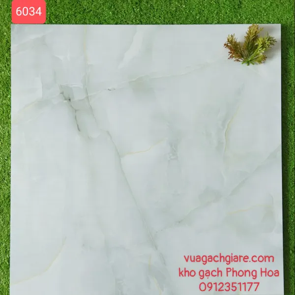 Gạch Đá Ốp Lát 60x60 vân đá xanh 6034