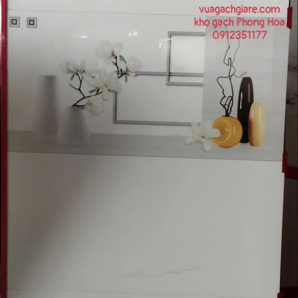 Gạch Đá Ốp Tường 30x60 Mikado trắng vân khói MC3621