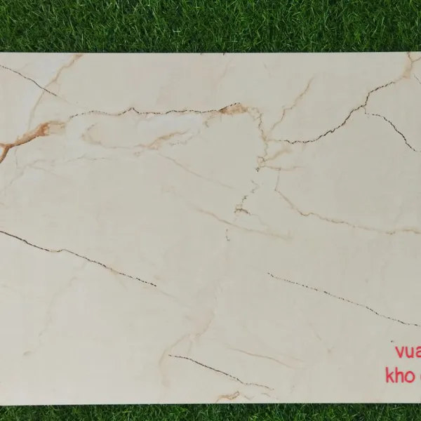 Gạch Đá Ốp Tường Khắc Kim 40x80 vàng vân đá 4813