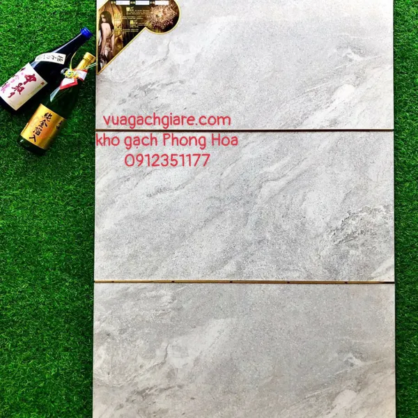 Gạch Đá Ốp Tường 40x80 Cao Cấp Trung Quốc xám vân đá L48029