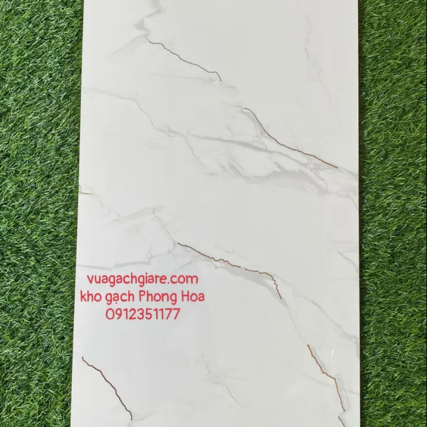 Gạch Đá Ốp Tường 40x80 Cao Cấp Trung Quốc trắng vân khói QHDJ8801
