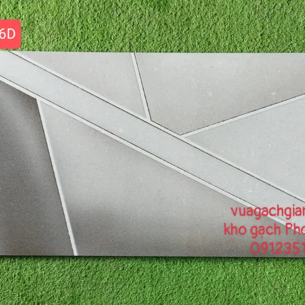 Gạch Đá Ốp Tường Khắc Kim 40x80 Cao Cấp màu xám JS84066D