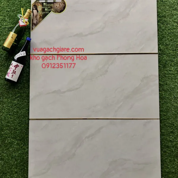 Gạch Đá Ốp Tường 40x80 Cao Cấp Trung Quốc xám vân khói N8510