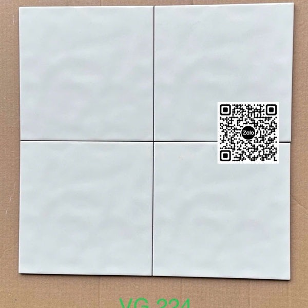 Gạch Đơn Sắc 20x20 Ốp Lát Trang Trí trắng - xanh VG224 - VG225